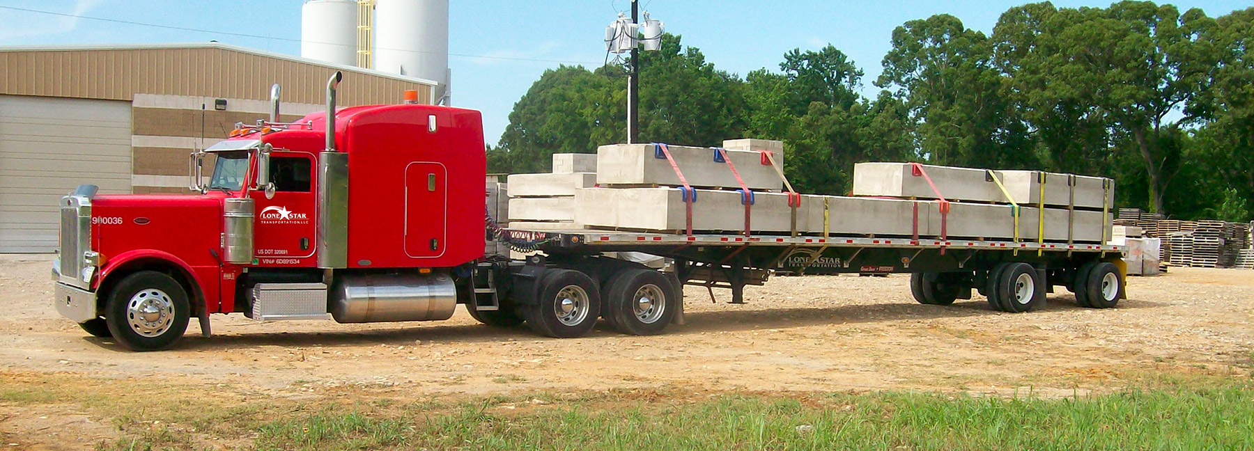 Building Materials Transport for the Construction Industry Lone Star Transportation