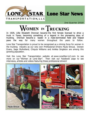 Lone Star Newsletter