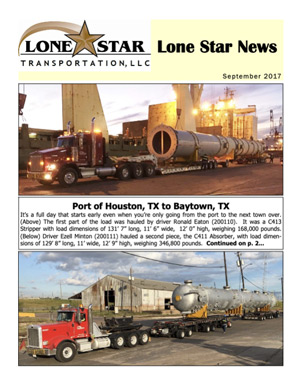 Lone Star Newsletter