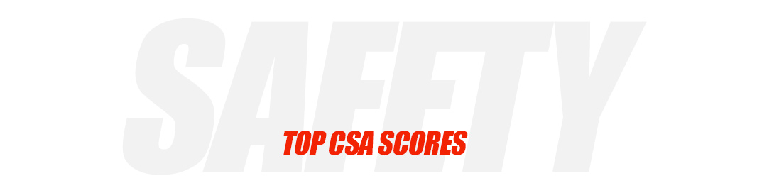 Safety - Top CSA Scores