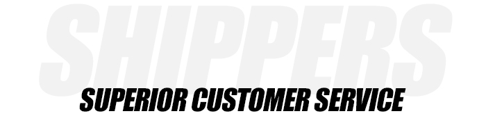 Shippers - Superior Customer Service
